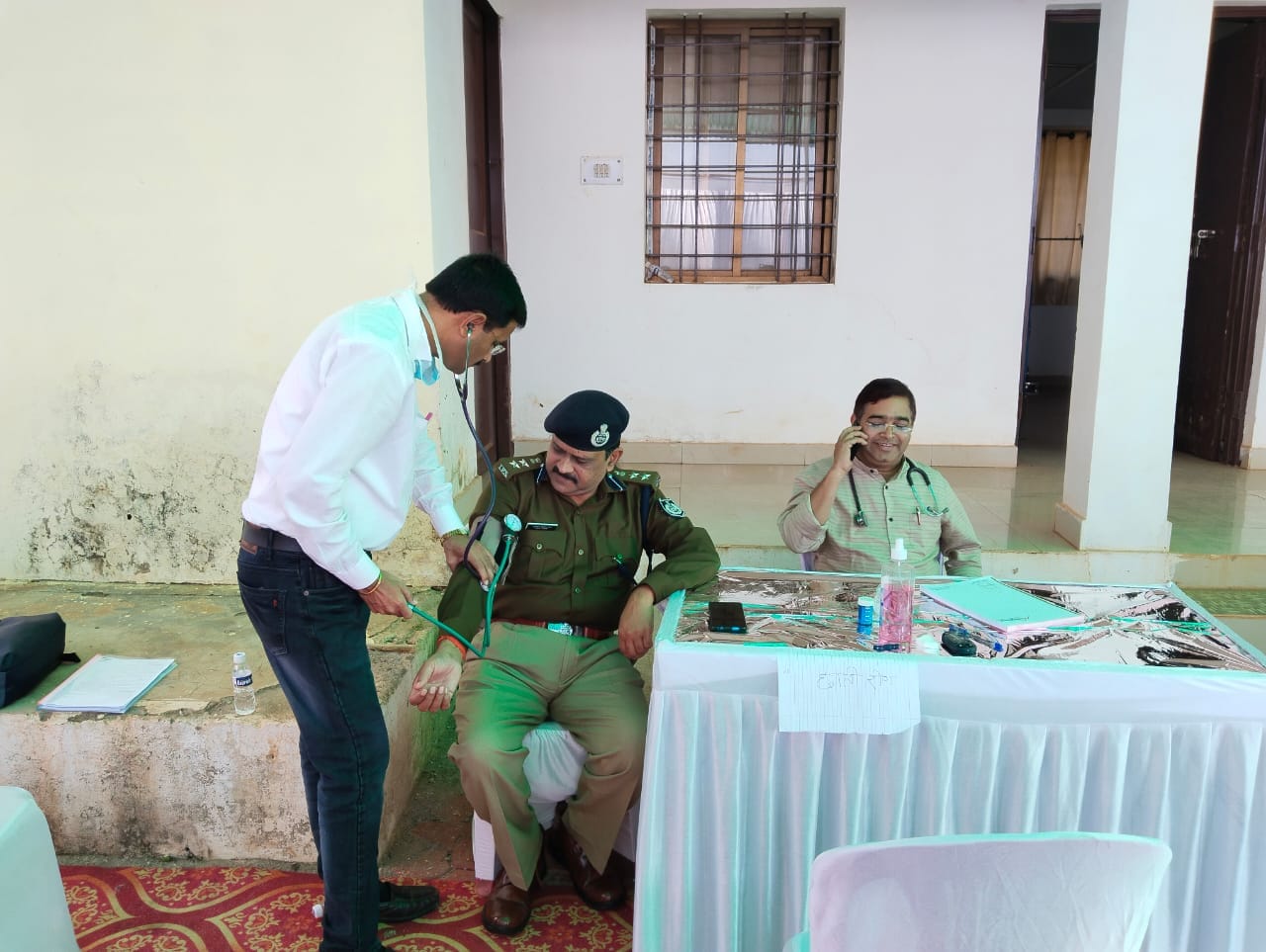 Health test of police in Katni, three have heart disease
