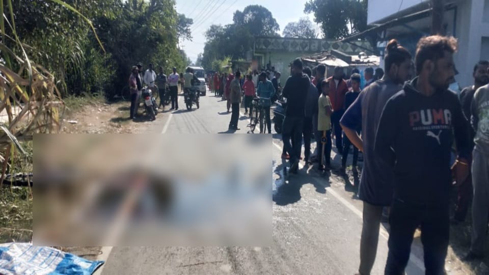 Road Accident In Dehradun: Truck collision with cycle and Minor Boy died