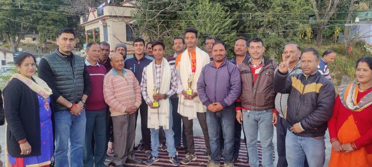 Sportsman Felicitated In Uprari
