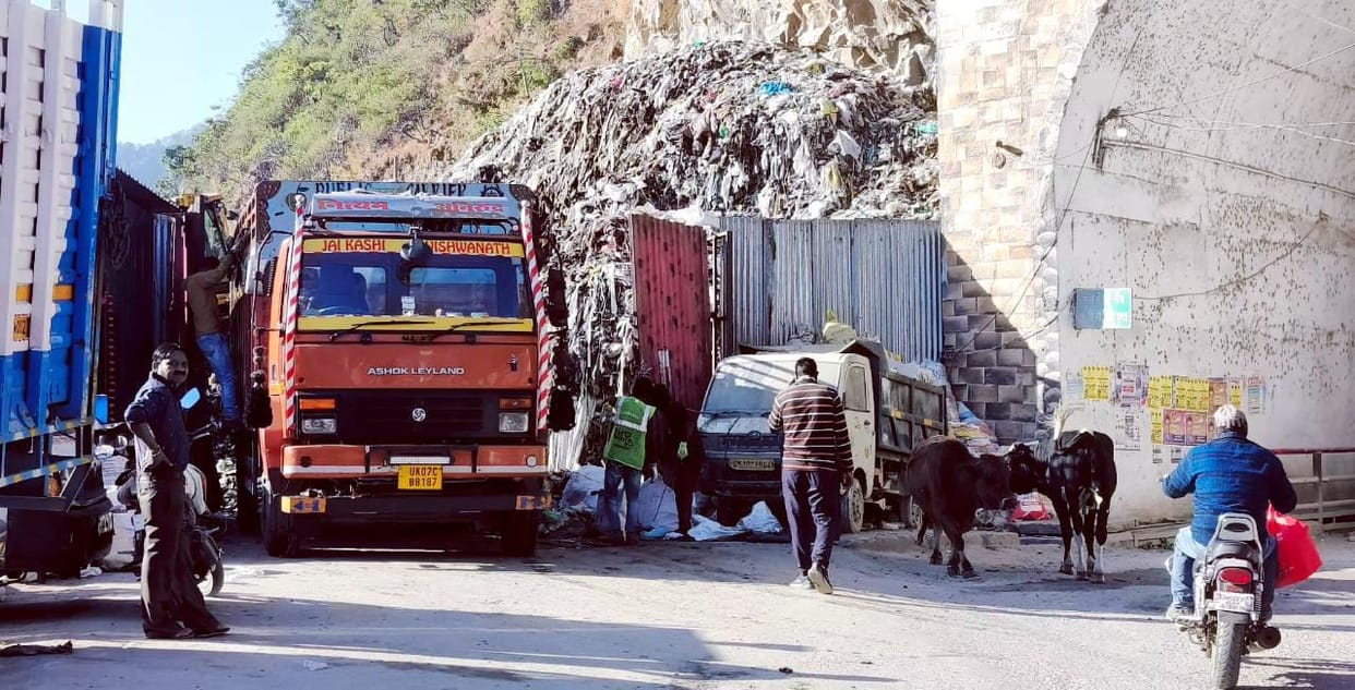Haryana sent 110 tonnes of garbage from Uttarkashi
