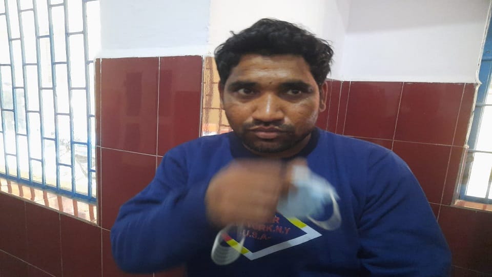 Employee Rajesh Kumar arrested for making video by hiding mobile in ladies toilet of KGK College