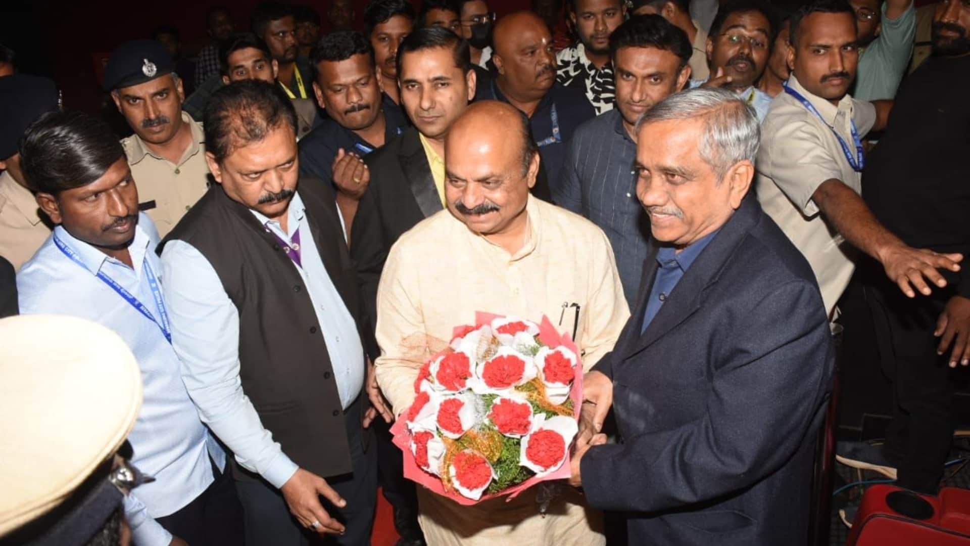Vijay Sankeshwar Biopic Vijayanand Trailer Launched by CM of Karnataka Basavaraj Bommai Minister K Sudhakar