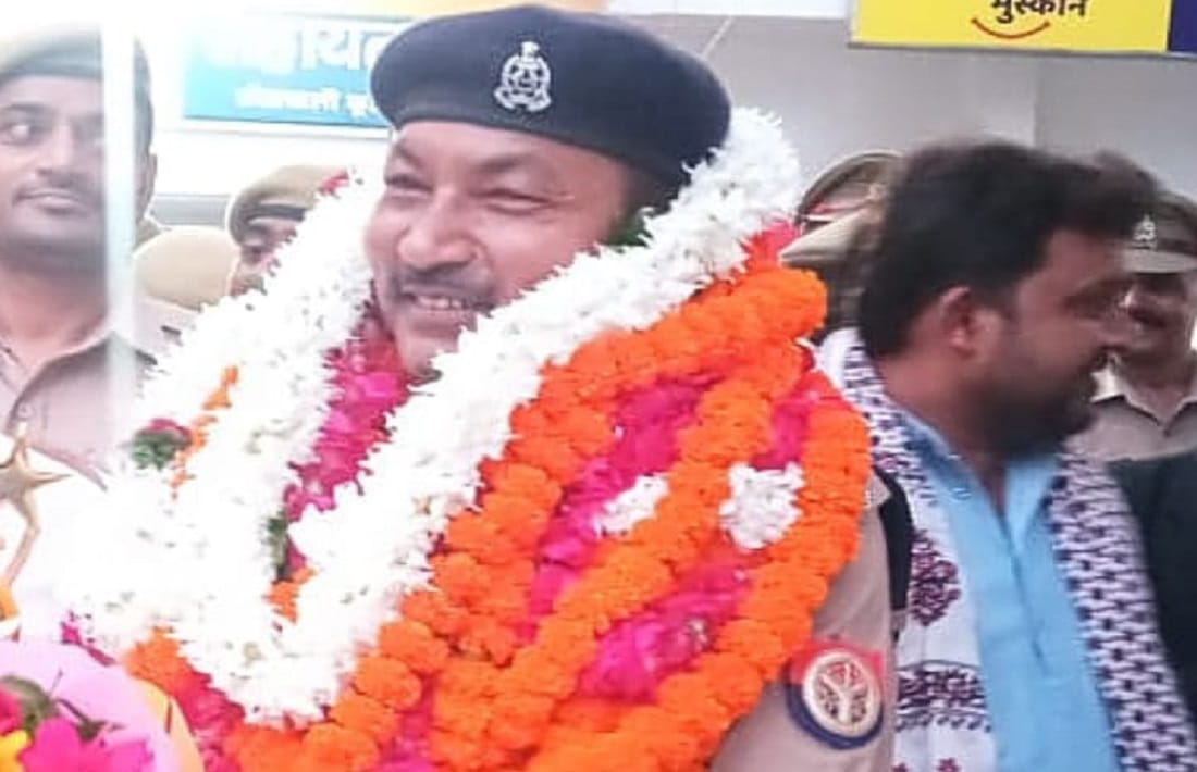 CO Crime Ramsagar of Prayagraj died died due to heart attack who came to Varanasi on VVIP duty