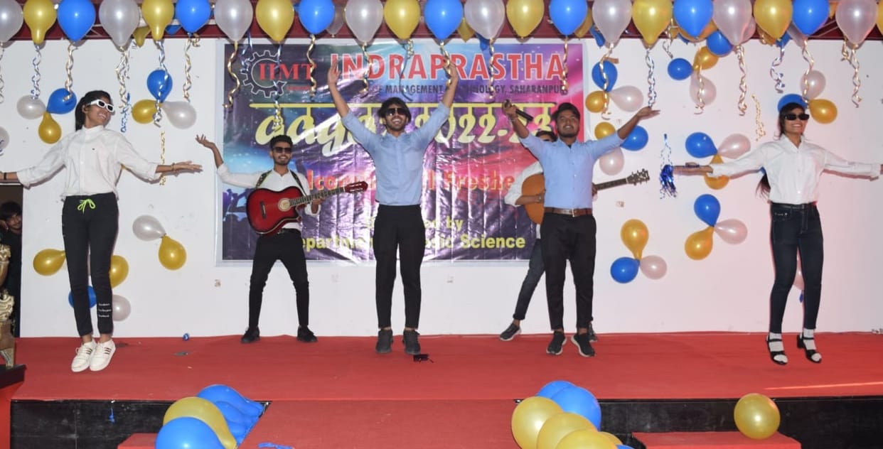 Khushi became Miss and Aniket became Mr Fresher in IIMT
