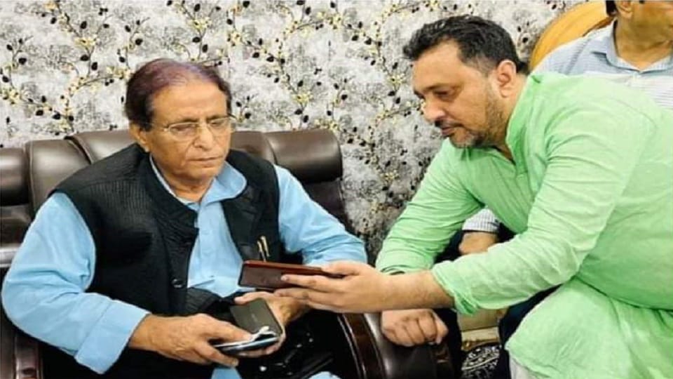 Azam Khans media in charge Fasahat Ali Khan Sanu joins BJP
