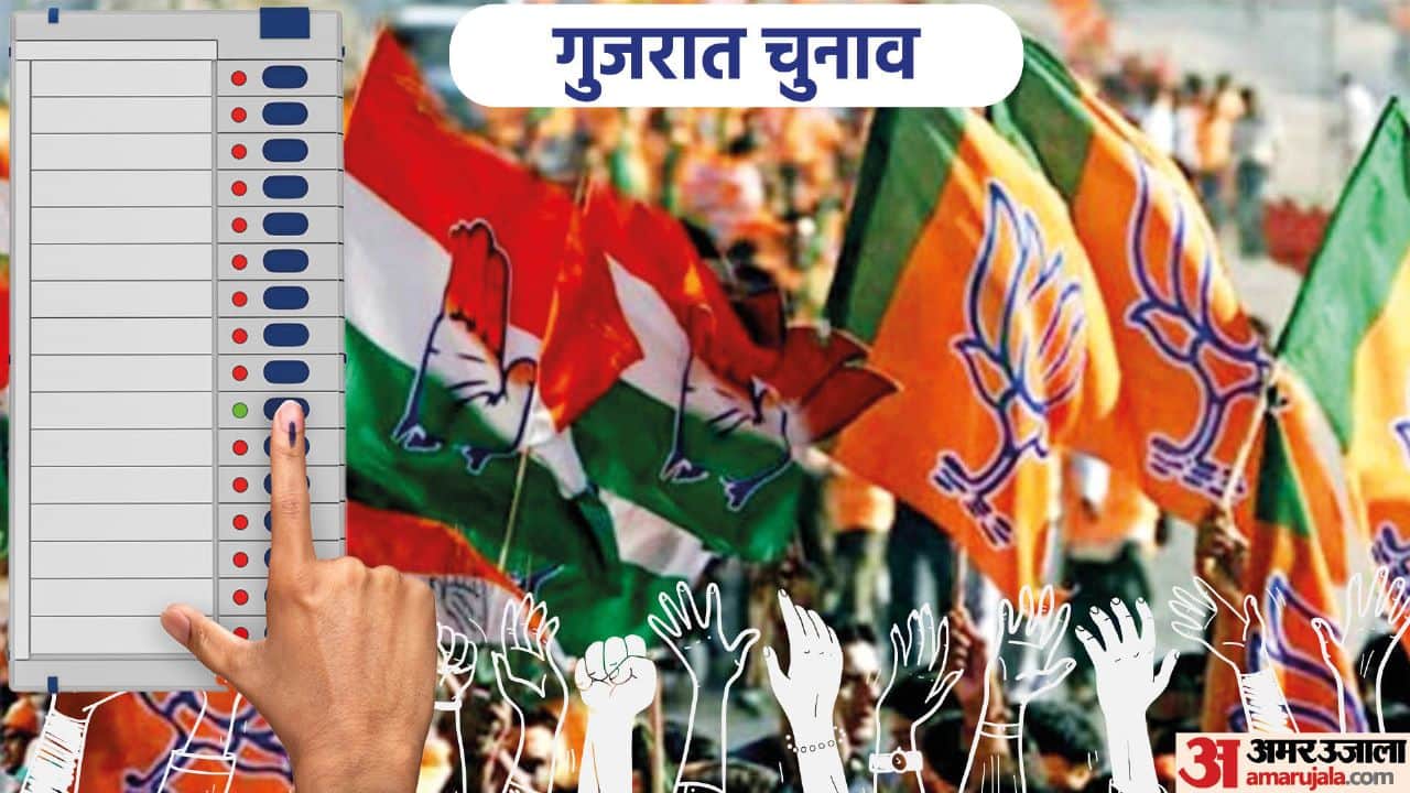 Gujarat Election Results 2022 SC ST Seat Status Gujarat Assembly Elections Congress Bjp AAP