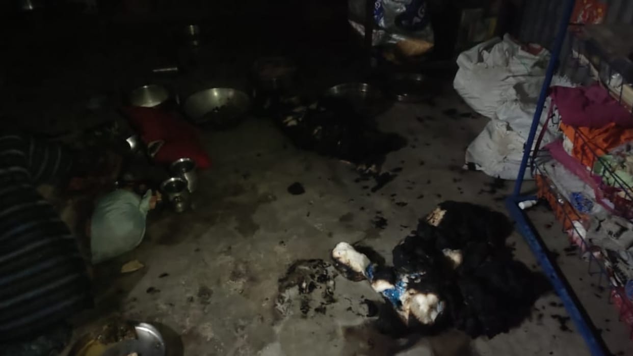 Priest and his wife burnt due to Bullies set fire shop in Rajsamand