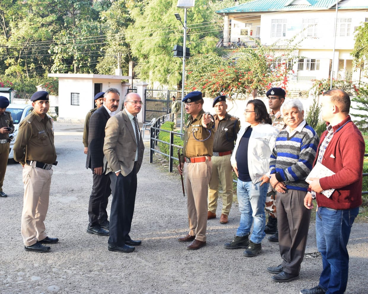 See the security arrangements of EVM, VVPAT machines