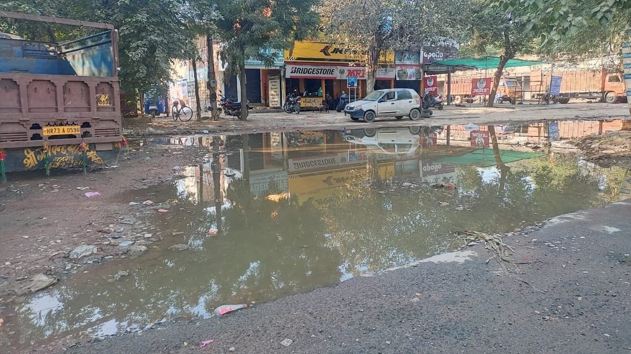 Heaps of filth everywhere, fear of dengue due to contamination of water