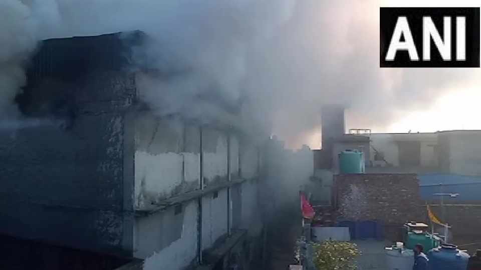 Fire Broke out in Ludhiana Factory
