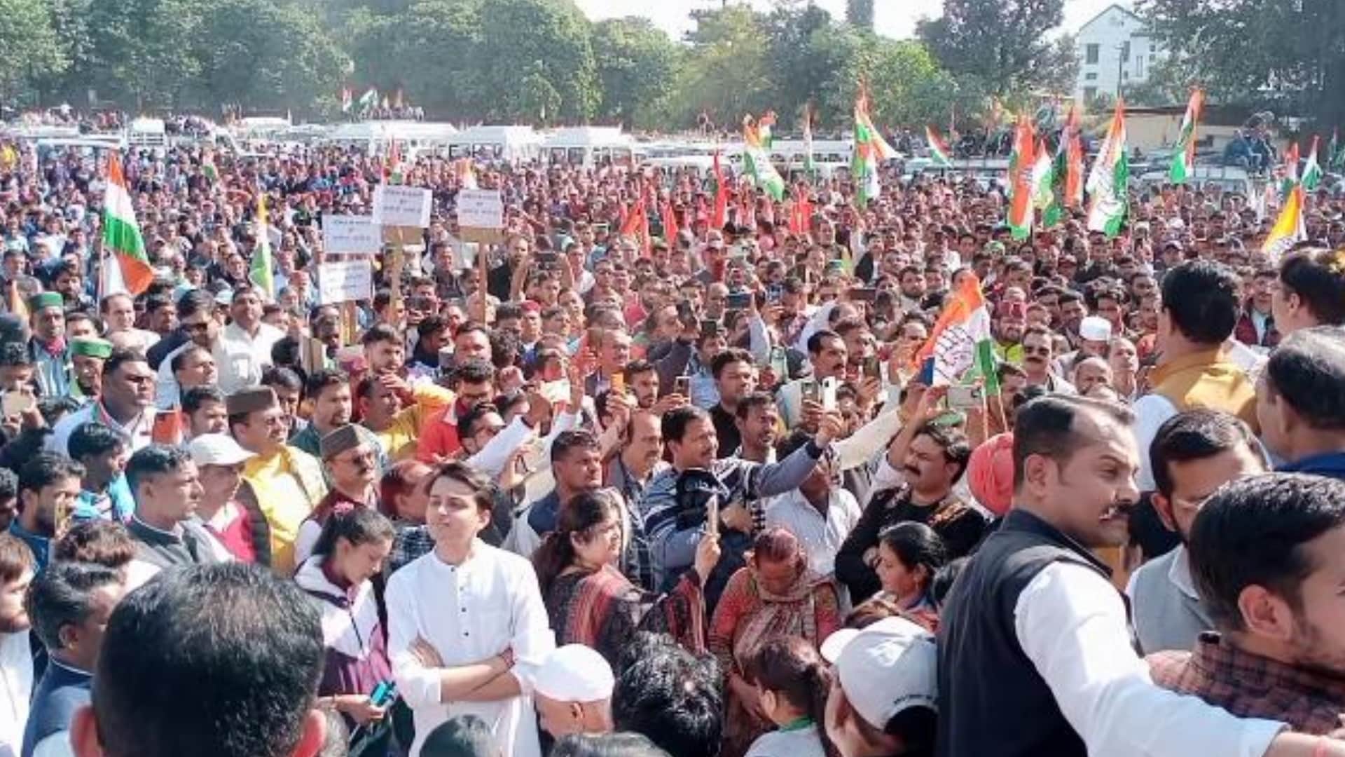 Congress Bharat Jodo Yatra Disruption in party Pritam faction rally Karan Mahara press conference in Haldwani