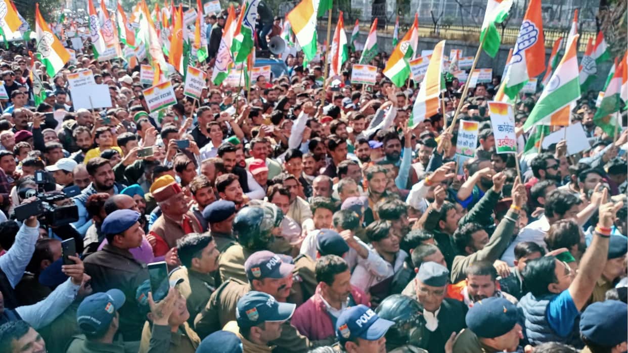 Congress Bharat Jodo Yatra Disruption in party Pritam faction rally Karan Mahara press conference in Haldwani