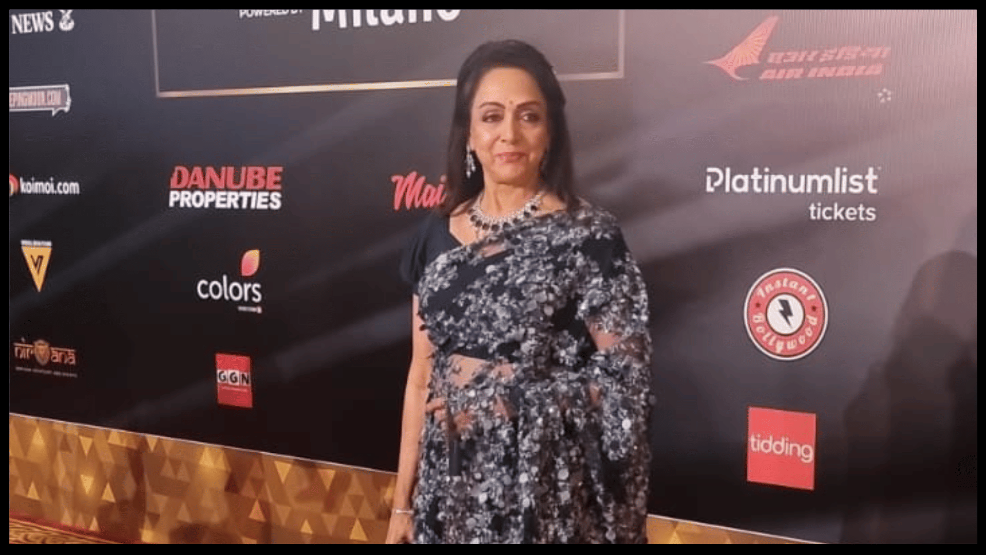 Hema Malini honored with Pride of Nation Award by Maharashtra Chief Minister Eknath Shinde