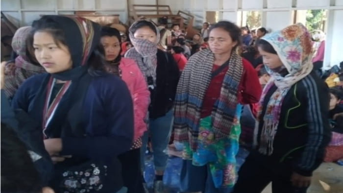 Mizoram Mizo people helping Myanmar people