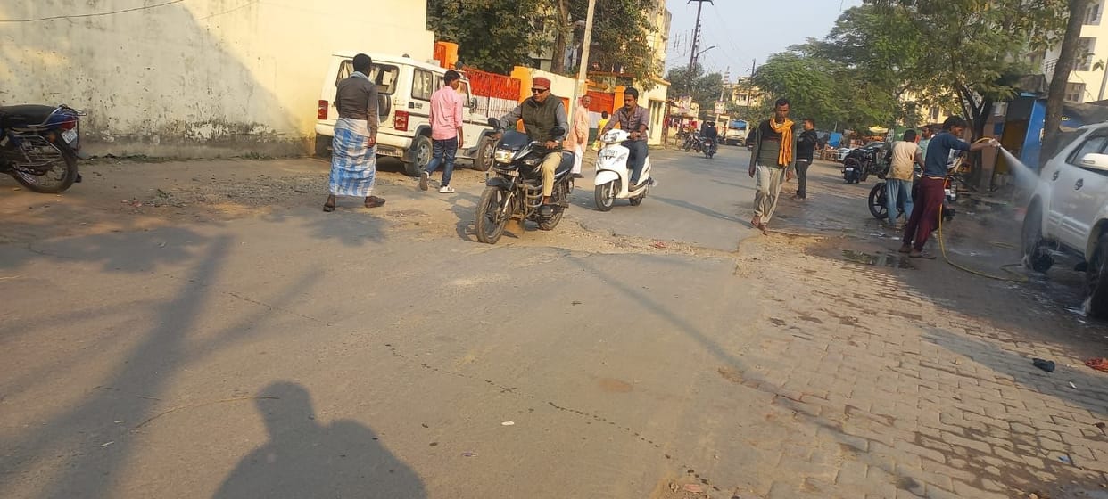 problem of road patch work