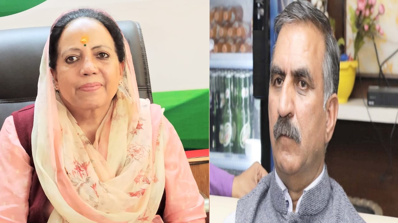 Pratibha singh, sukhvindra Sukhu and Mukesh agnihotri reached Delhi to give feedback on political activities