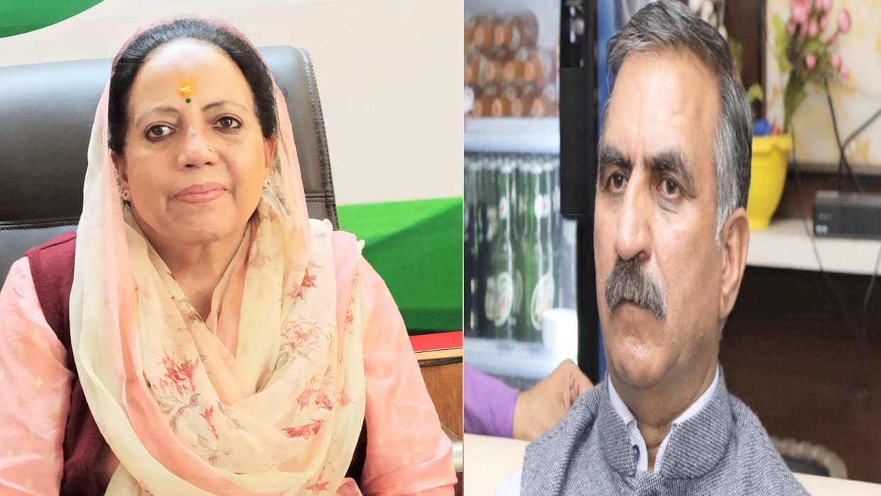 Pratibha singh, sukhvindra Sukhu and Mukesh agnihotri reached Delhi to give feedback on political activities