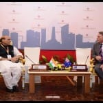 रक्षा मंत्री राजनाथ सिंह और ऑस्ट्रेलिया के उपप्रधानमंत्री रिचर्ड मार्लेस
