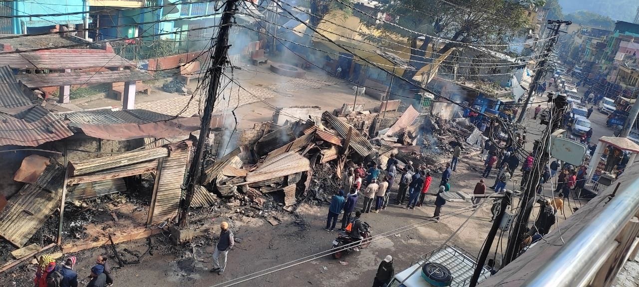 First corona, then disaster and now fire ruined