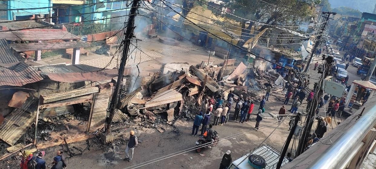First corona, then disaster and now fire ruined