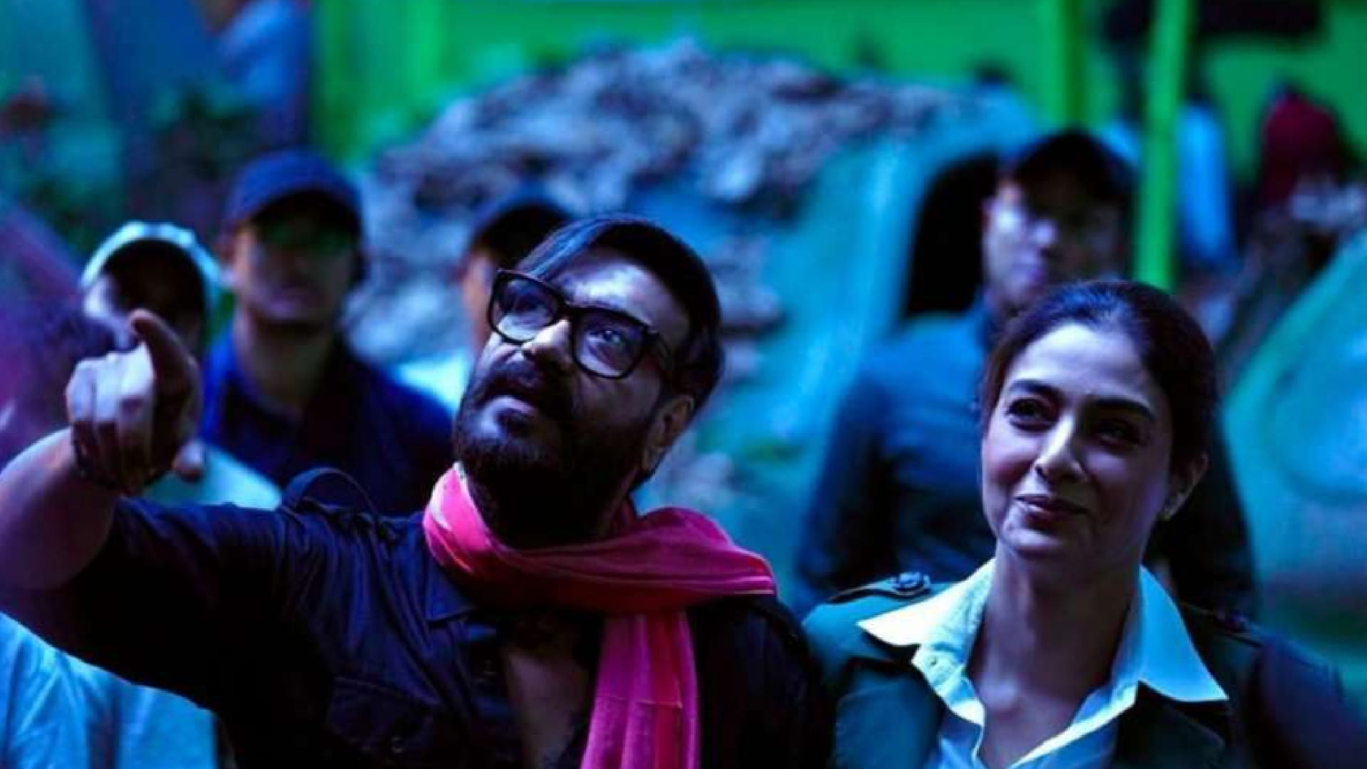 Drishyam 2 Actor Ajay Devgn Viral Video During Bholaa Shooting actor share the clip