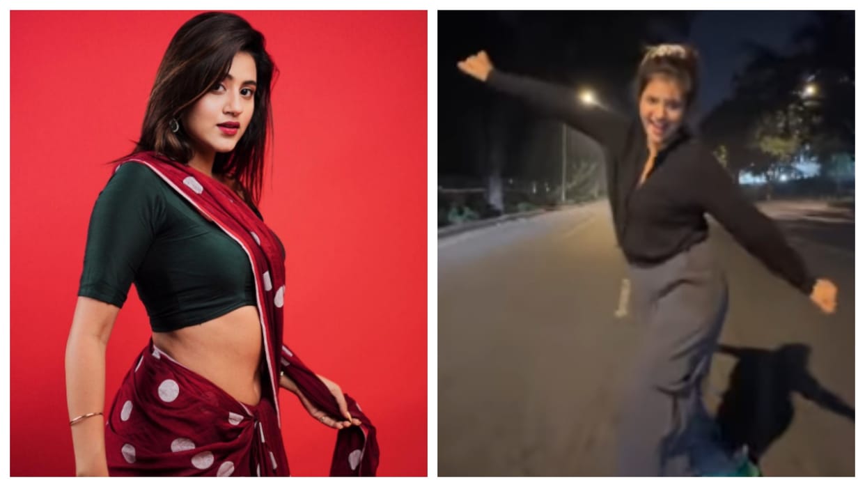 Lock up fame Kacha Badam Girl Anjali Arora trolled after copying Pakistani bride dance on Lata Mangeshkar song