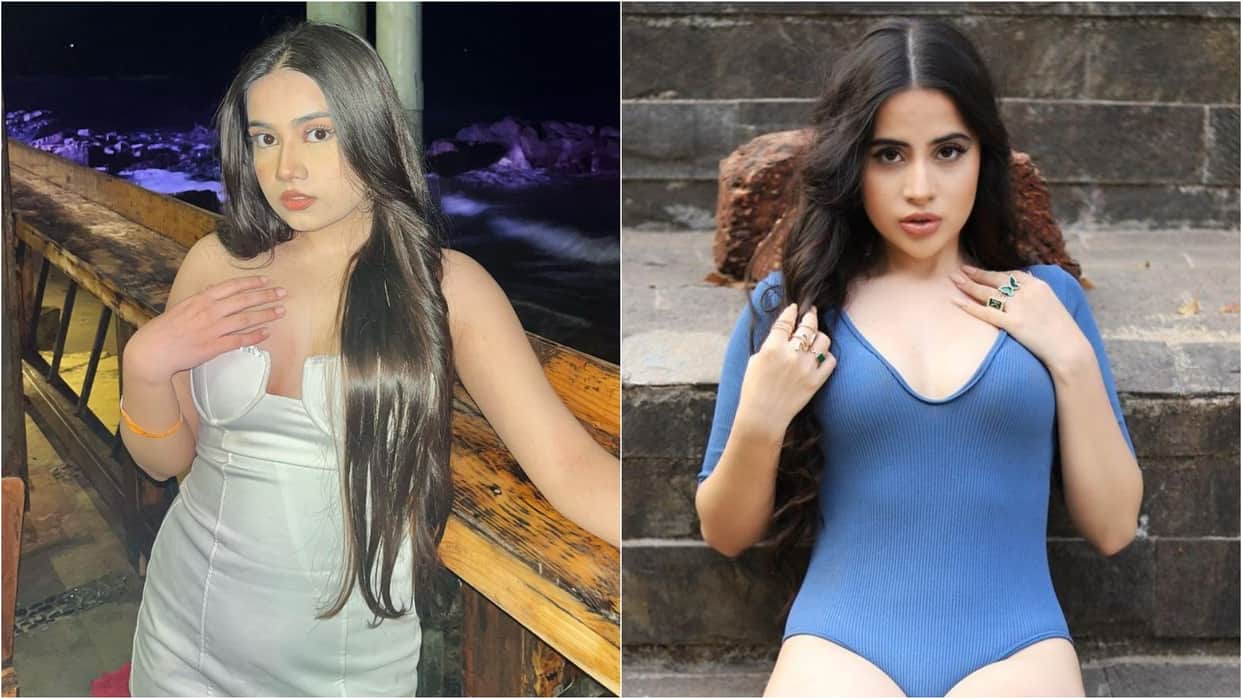 Urfi Javed Sister Dolly Javed looks Stunning in her latest photos getting viral on social media
