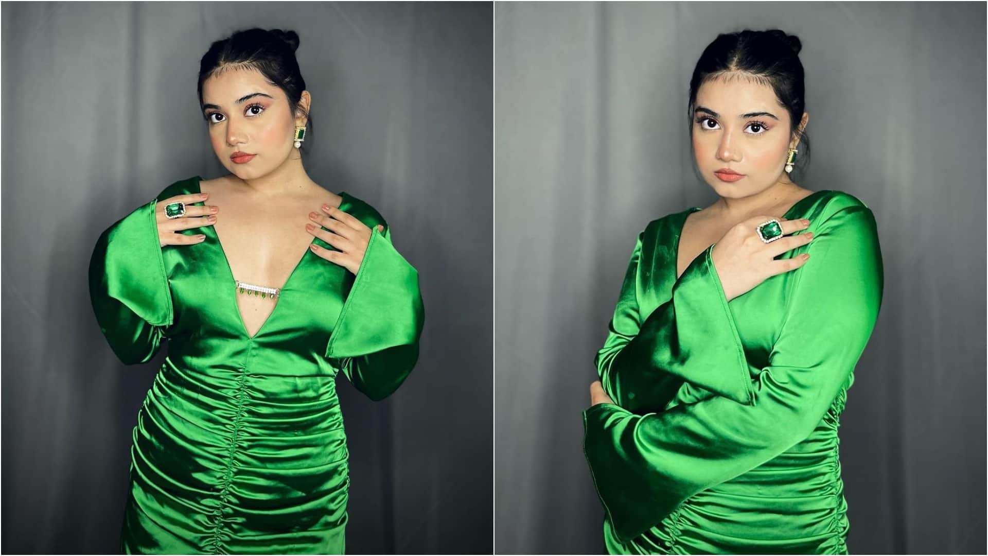 Urfi Javed Sister Dolly Javed looks Stunning in her latest photos getting viral on social media