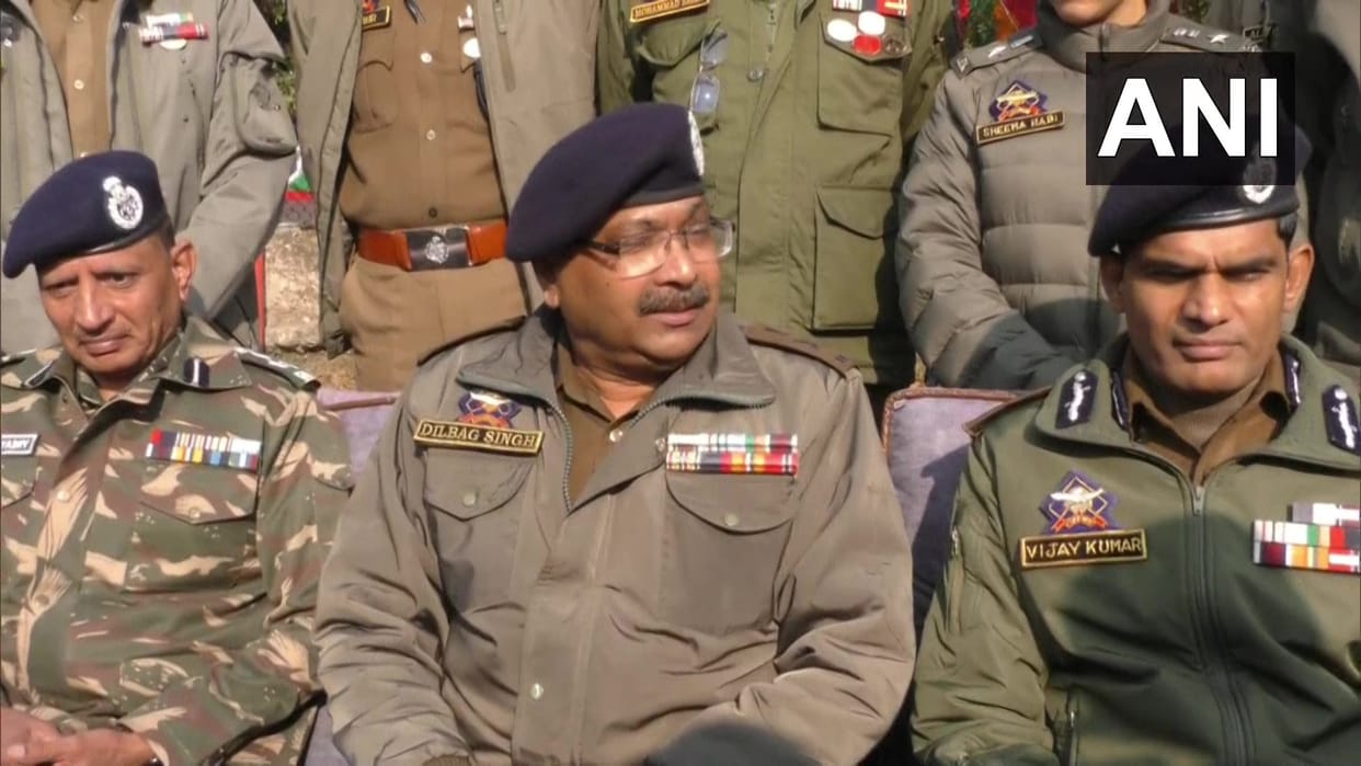 jammu kashmir dgp dilbagh singh said 56 foreign terrorists have been killed this year