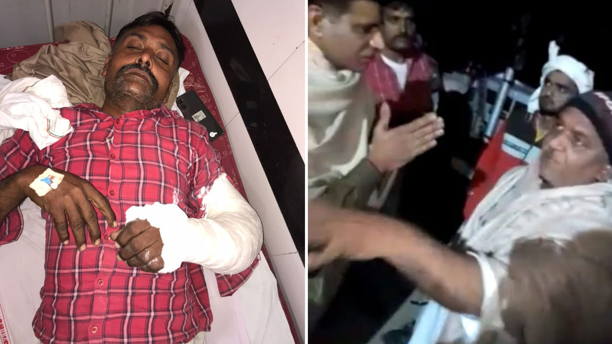 Police accused of assaulting farmer for not giving entry at Kansala post
