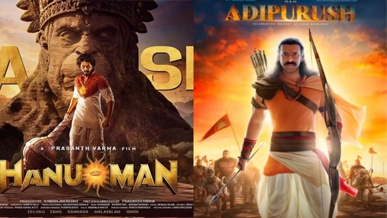 Hanuman Prashant verma film teaser praised by fans for vfx ignited trolling for prabhas adipurush again