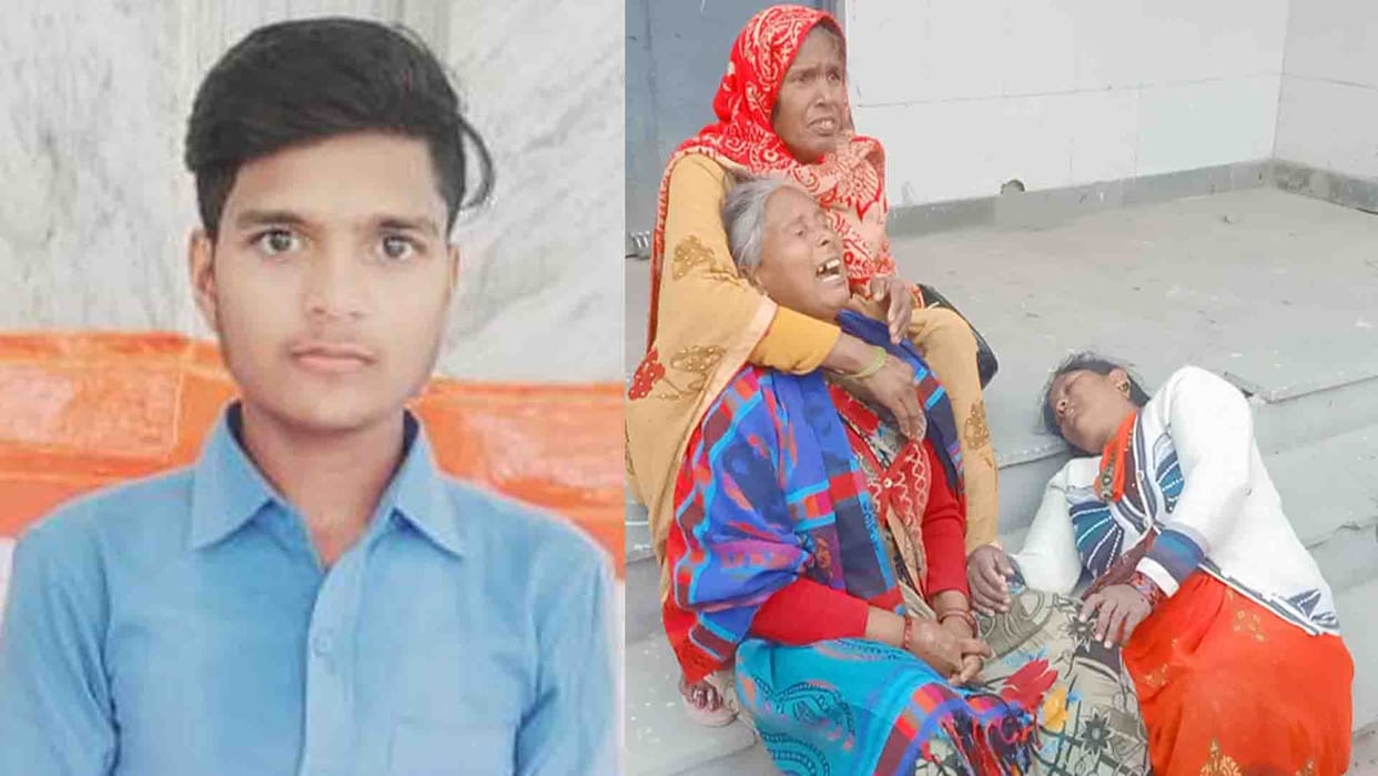 Unnao: one died in a road accident