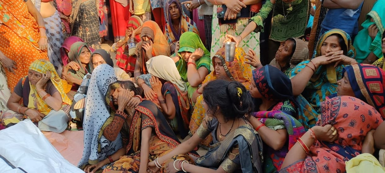 Brother in law brutally murdered sister in law with a knife in Auraiya