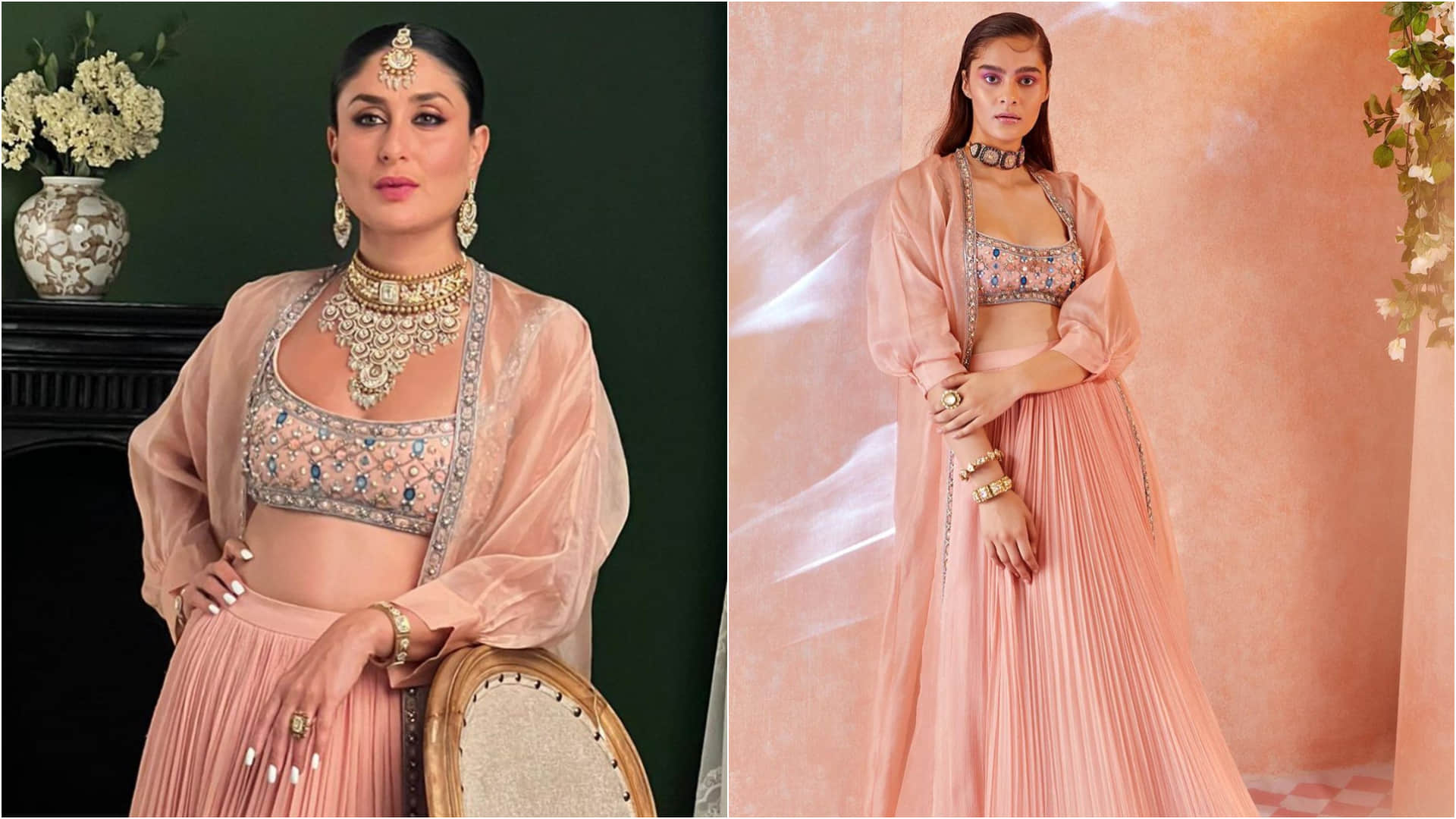 kareena kapoor peach lehenga worth 78k modern twist in wedding season