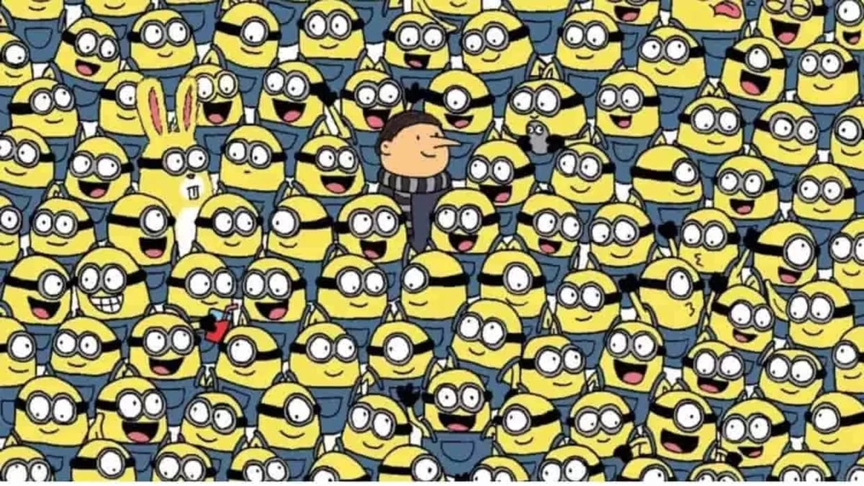 Viral optical illusion Brain Test find bananas in photo hidden within 11 seconds brain teaser picture puzzle
