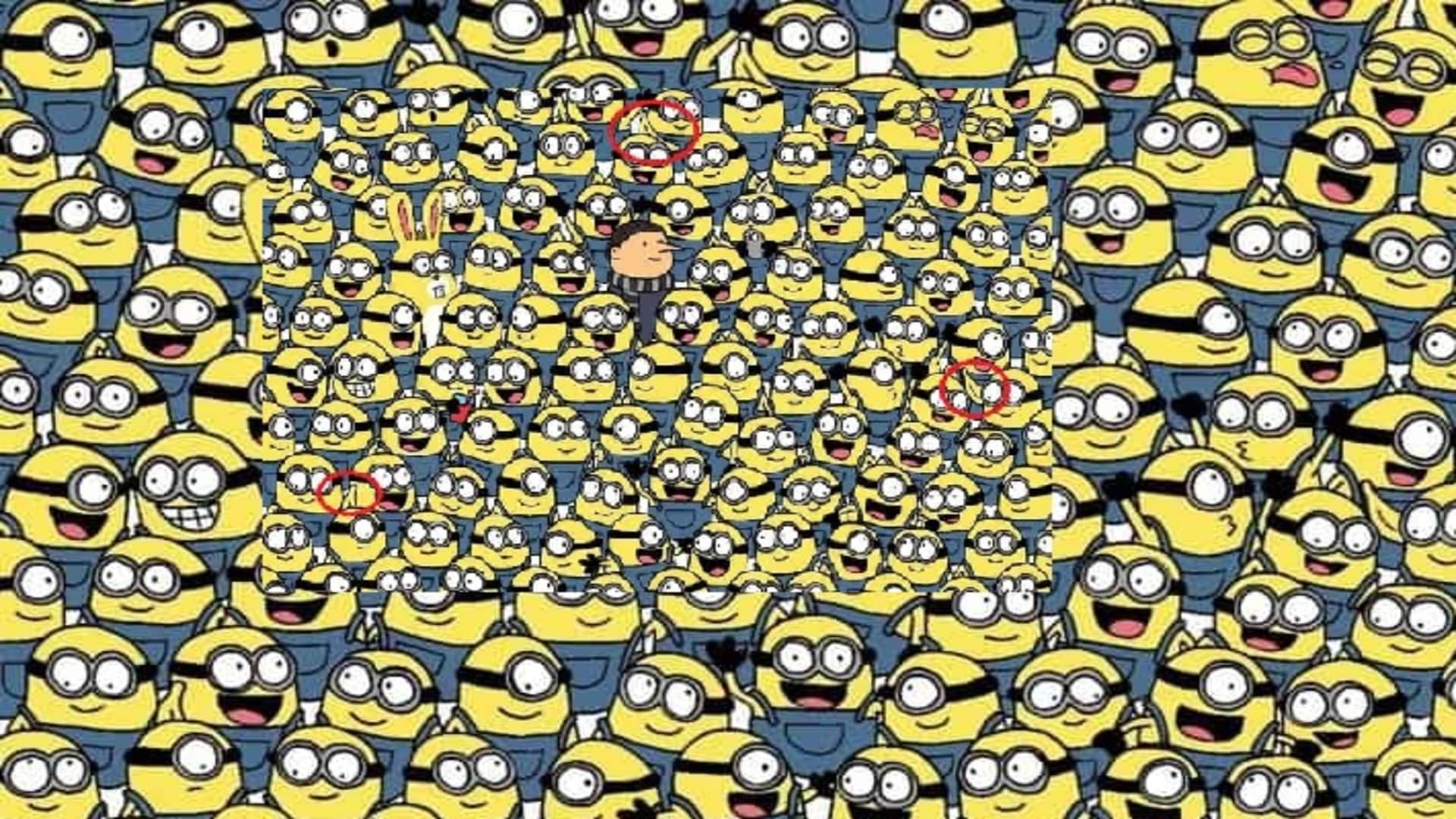 Viral optical illusion Brain Test find bananas in photo hidden within 11 seconds brain teaser picture puzzle