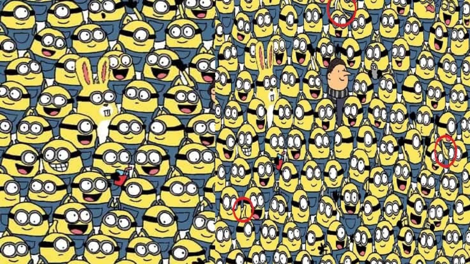 Viral optical illusion Brain Test find bananas in photo hidden within 11 seconds brain teaser picture puzzle