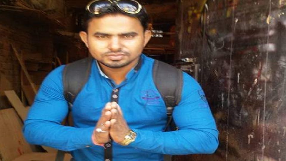 Scooty rider shot dead by miscreants in Lucknow Shahid reporting for YouTube channel