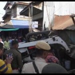 action against illegal liquor shops in Agartala