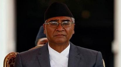 नेपाल के प्रधानमंत्री शेर बहादुर देउबा>