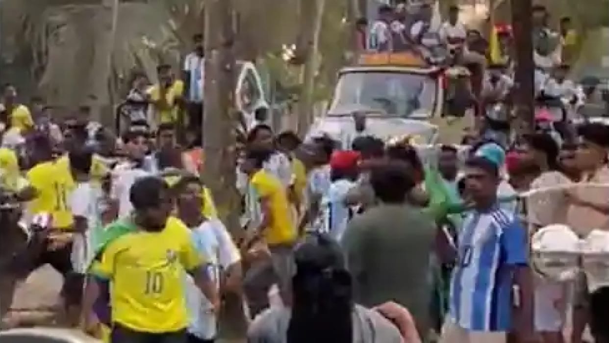 FIFA WC 2022: Clash between Brazil-Argentina fans in Kerala, police register case after video goes viral