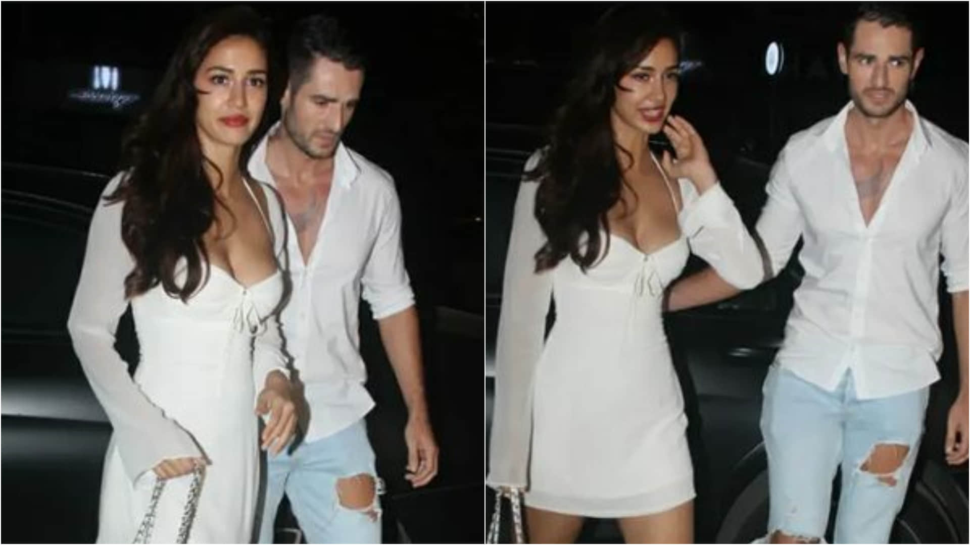 disha patani attend kartik aaryan birthday with mystery man