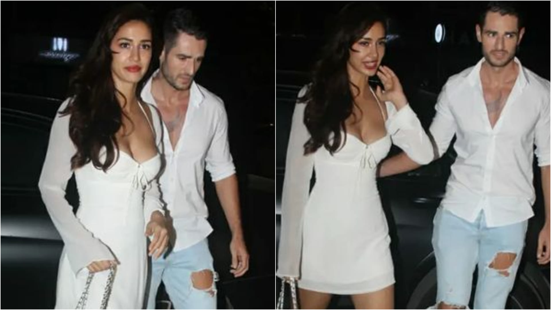 disha patani attend kartik aaryan birthday with mystery man