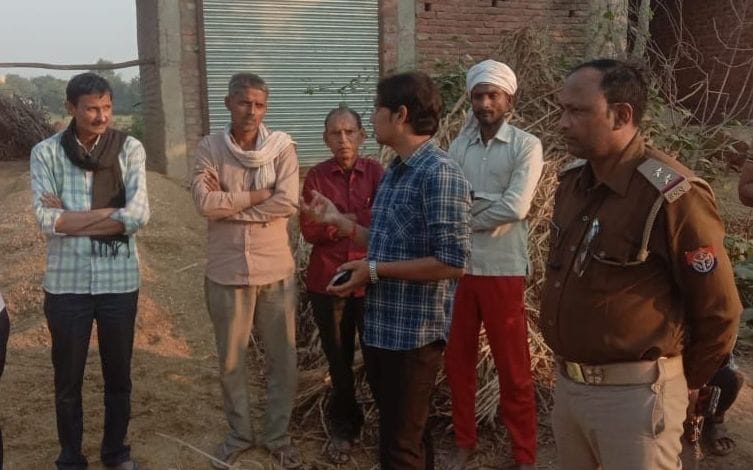 Kanpur Dehat : Farmer died due to vehicle collision on Sinkdara-Jhinjhak road