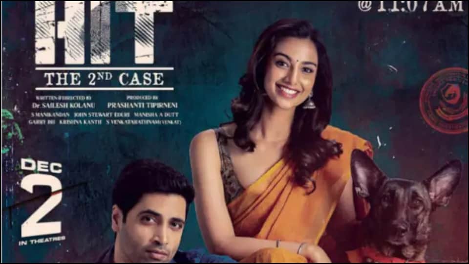 Hit 2 Trailer out adivi sesh meenakshi chaudhary rao ramesh film released will on 2 december