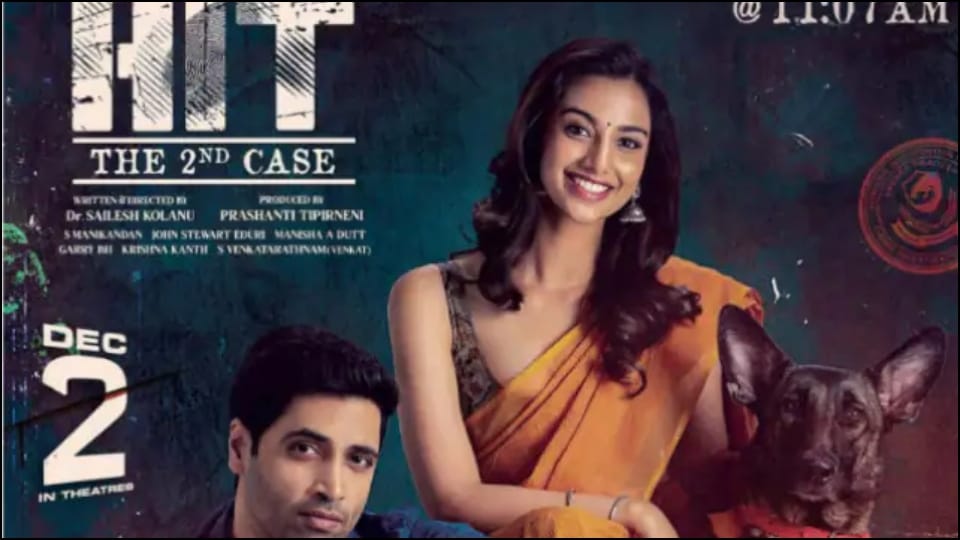 Hit 2 Trailer out adivi sesh meenakshi chaudhary rao ramesh film released will on 2 december