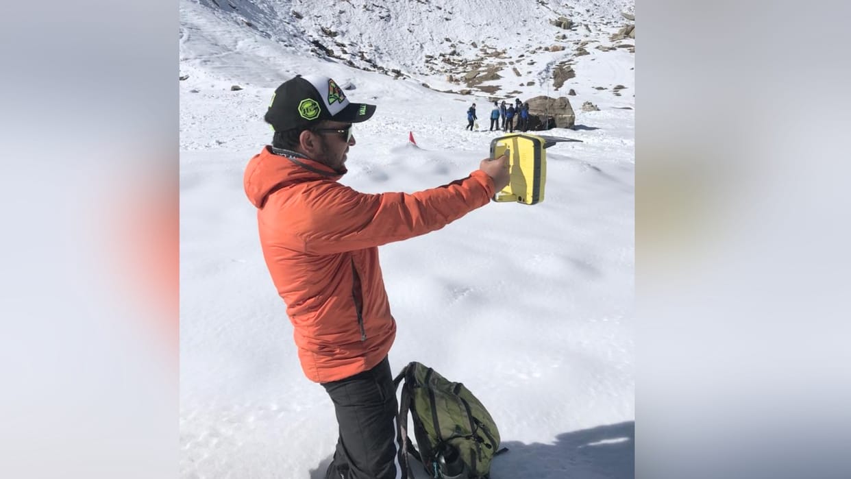 Recco avalanche rescue device will help to find missing tourist in friendship peak manali