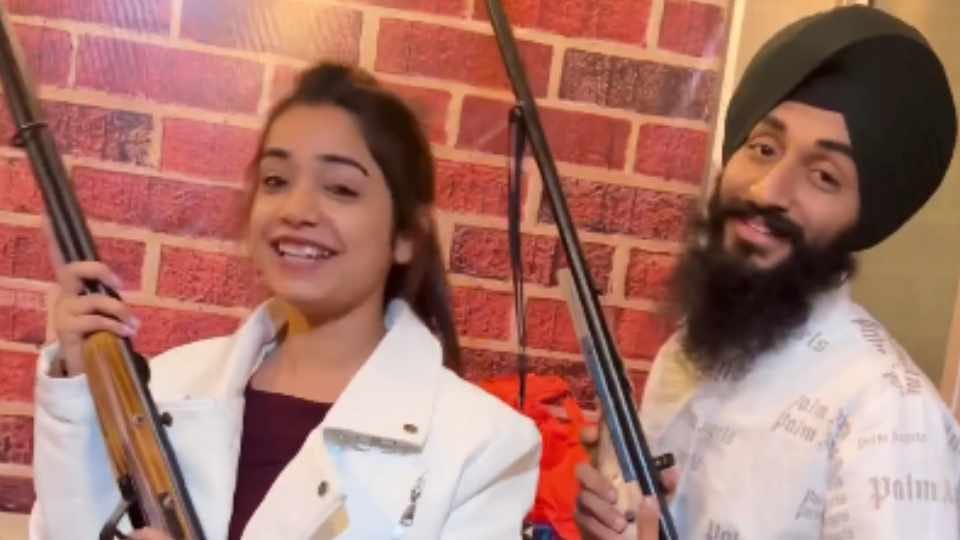 Jalandhar couple posted video with gun on social media, case registered