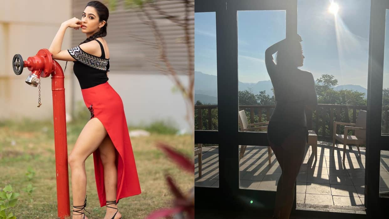 Photos of the Day Sara Ali Khan Monalisa Ankita Lokhande Kriti Sanon Urvashi Rautela Sonam Kapoor