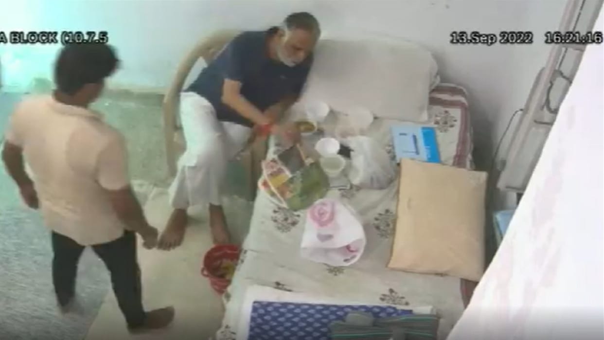 Satyendra Jain files petition in delhi  court to stop broadcast of CCT footage in media